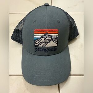 Patagonia Gray and Multicolor Logo Cap